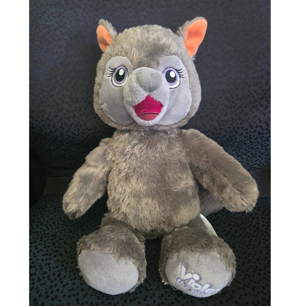 Build-A-Bear Workshop Violet the Wolf Great Wolf Lodge Grey Plush 16"